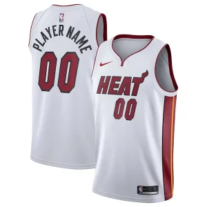 Gorgeous Miami Heat Nike 2020/21 Swingman Custom Jersey Association Edition White  per la Gara Importante
