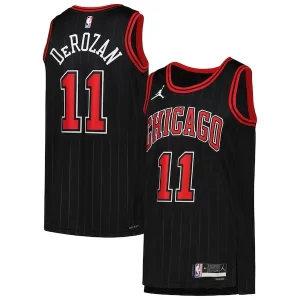 Ottimo DeMar DeRozan Chicago Bulls Jordan Brand Unisex Swingman Jersey Statement Edition Black  per la Gara Importante