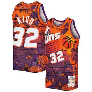 Magnifico Raffinato Jason Kidd Phoenix Suns 1999/00 Hardwood Classics Lunar New Year Swingman Jersey Orange  per la Gara Importante