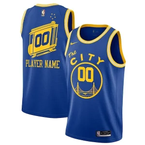 Stupendo Sofisticato Meraviglioso Golden State Warriors Nike 2020/21 Hardwood Classics Swingman Custom Jersey Blue  per la Gara Importante